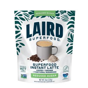 Small-Batch Premium Reduced Sugar Instant Latte with Adaptogens
