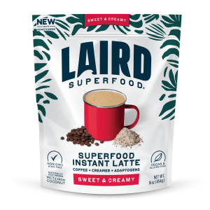 Energizing Deluxe Sweet and Creamy Instant Latte with Adaptogens