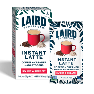 Sweet & Creamy Instant Latte with Adaptogens Single Serve - Artisan Series Series Special Edition